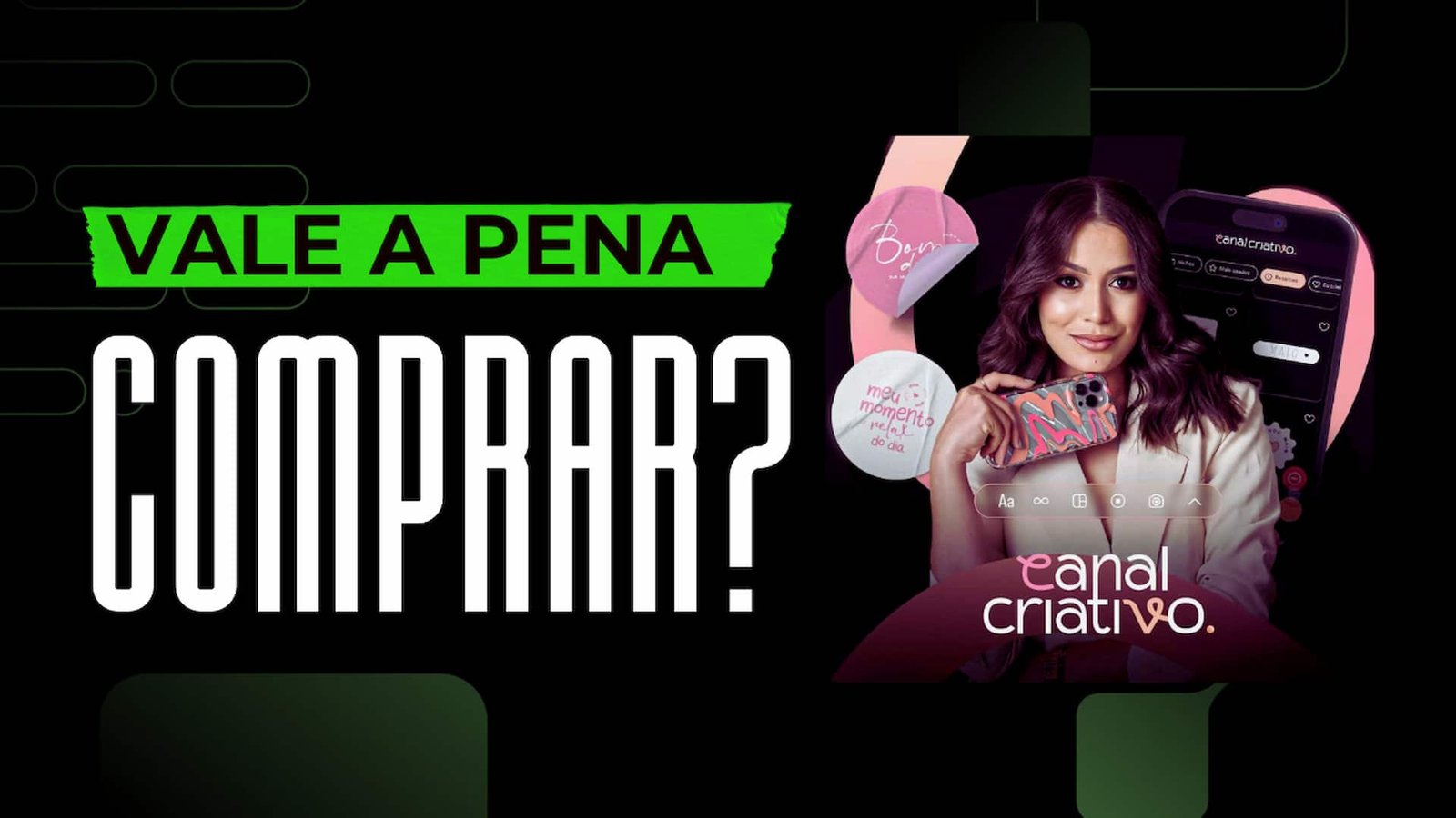 Canal Criativo App figurinhas para stories da Jakeline Santos é bom? vale a pena?