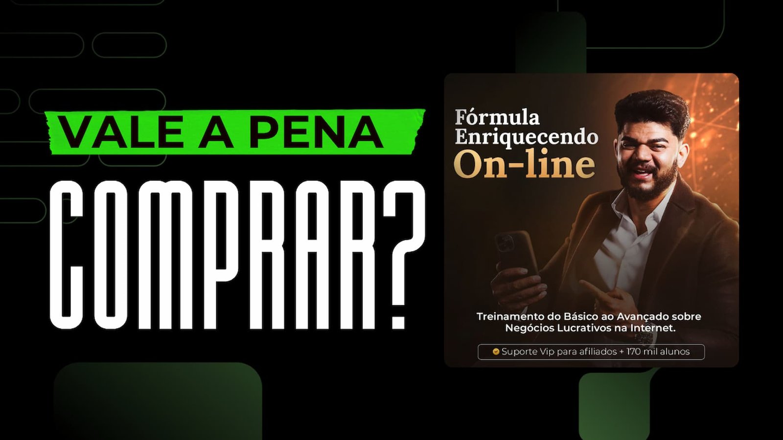 Curso Fórmula Enriquecendo Online do Tondimas Torres é bom? vale a pena?