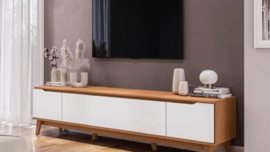 Achadinho Shopee: Rack Kappesberg 3 Portas, Elegância e Organização para Sua Sala!