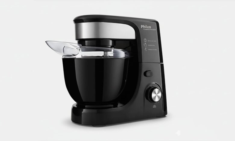 Batedeira Planetária Php500p Turbo 700w Preta Philco